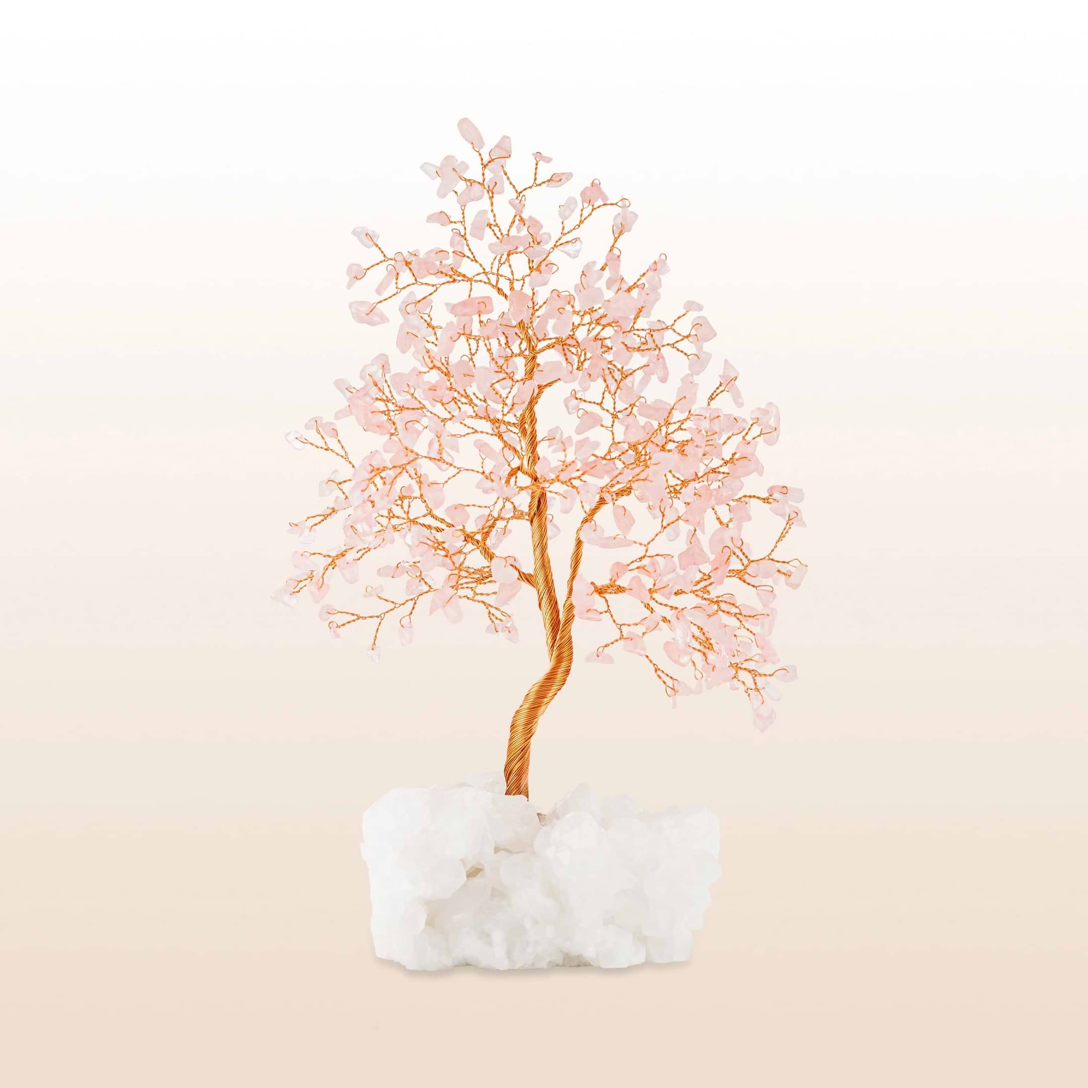 Picture of You Are Loved - Rose Quartz Feng Shui Tree