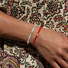 Karma and Luck  Bracelets - Red Womens  -  Serene Soul - Chakra Red String OM Charm Bracelet