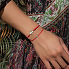 Karma and Luck  Bracelets - Red Womens  -  Safe Approach - Red String Evil Eye Charm Bracelet