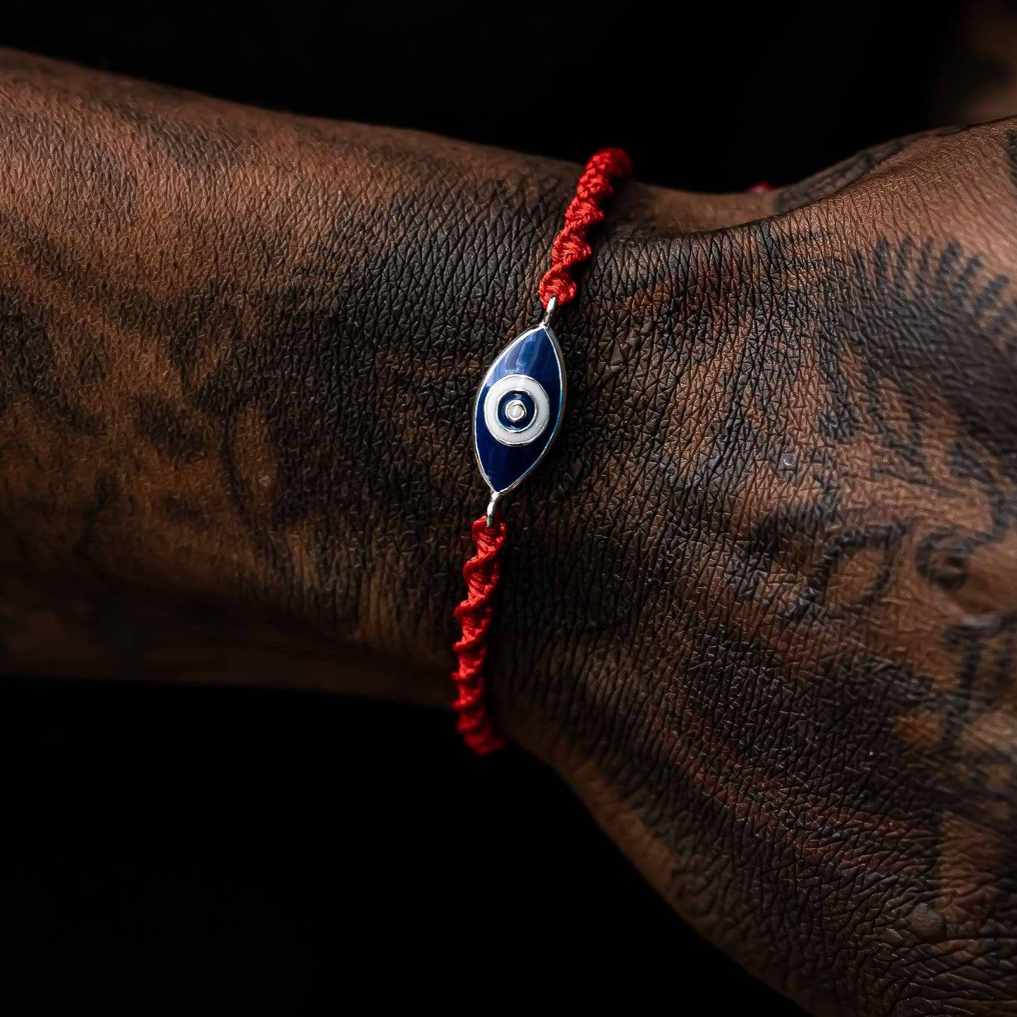 Karma and Luck  Bracelet  -  Spiritual Protector - Red String Evil Eye Charm Bracelet