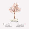 Karma and Luck  Tree of life  -  Loving Vibes Feng Shui Rose Quartz Tree