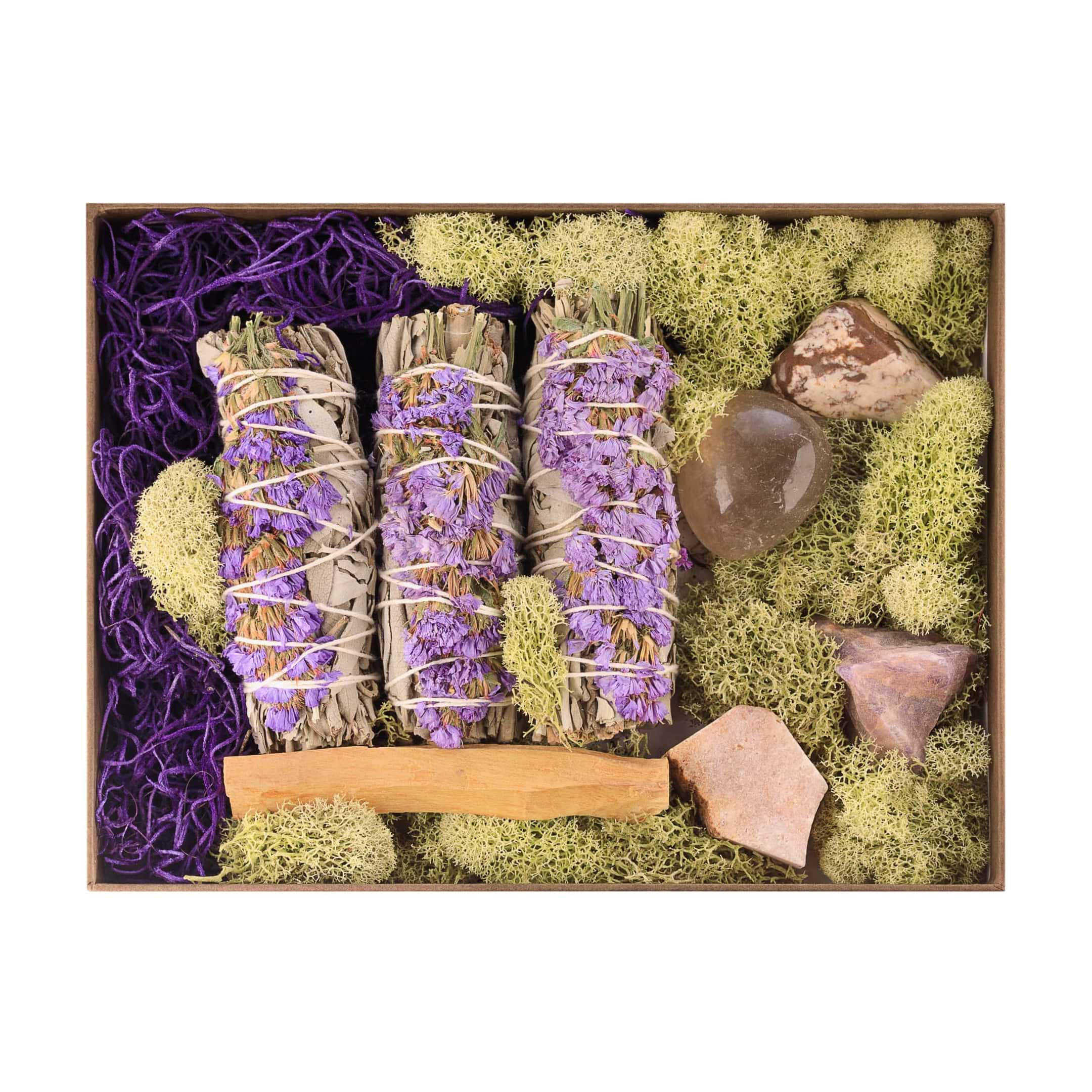 Karma and Luck  Home Decor  -  Lavender Sage Set