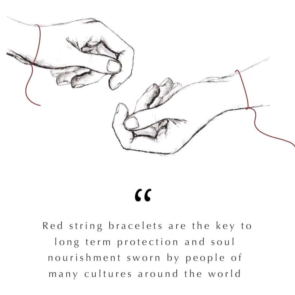 Karma and Luck  Bracelet  -  Spiritual Cleansing - Red String Evil Eye Charm Bracelet