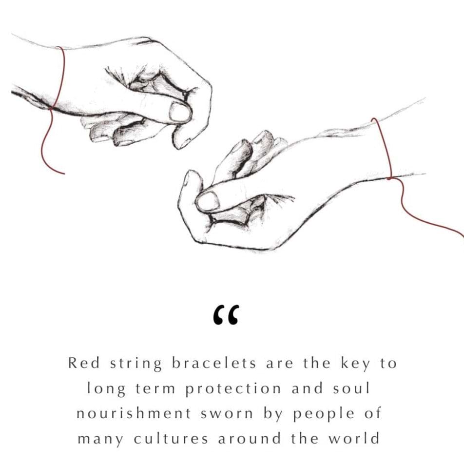 Karma and Luck  Bracelet  -  Obstacle Crusher Red String Lotus Charm Bracelet