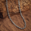 Karma and Luck  Necklaces - Mens  -  Valorous You - Double Link Necklace