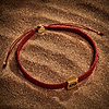 Karma and Luck  Bracelets - Mens  -  Optimistic Belief - Red String Evil Eye Charm Bracelet