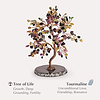 Karma and Luck  Tree of life  -  High Awareness - Feng Shui Tourmaline Stone Tree
