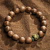 Karma and Luck  Bracelets - Mens  -  Ancient Agarwood with Jade Bracelet