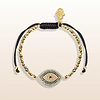 Picture of Walk with Integrity - Hematite Gold Tone Bracelet