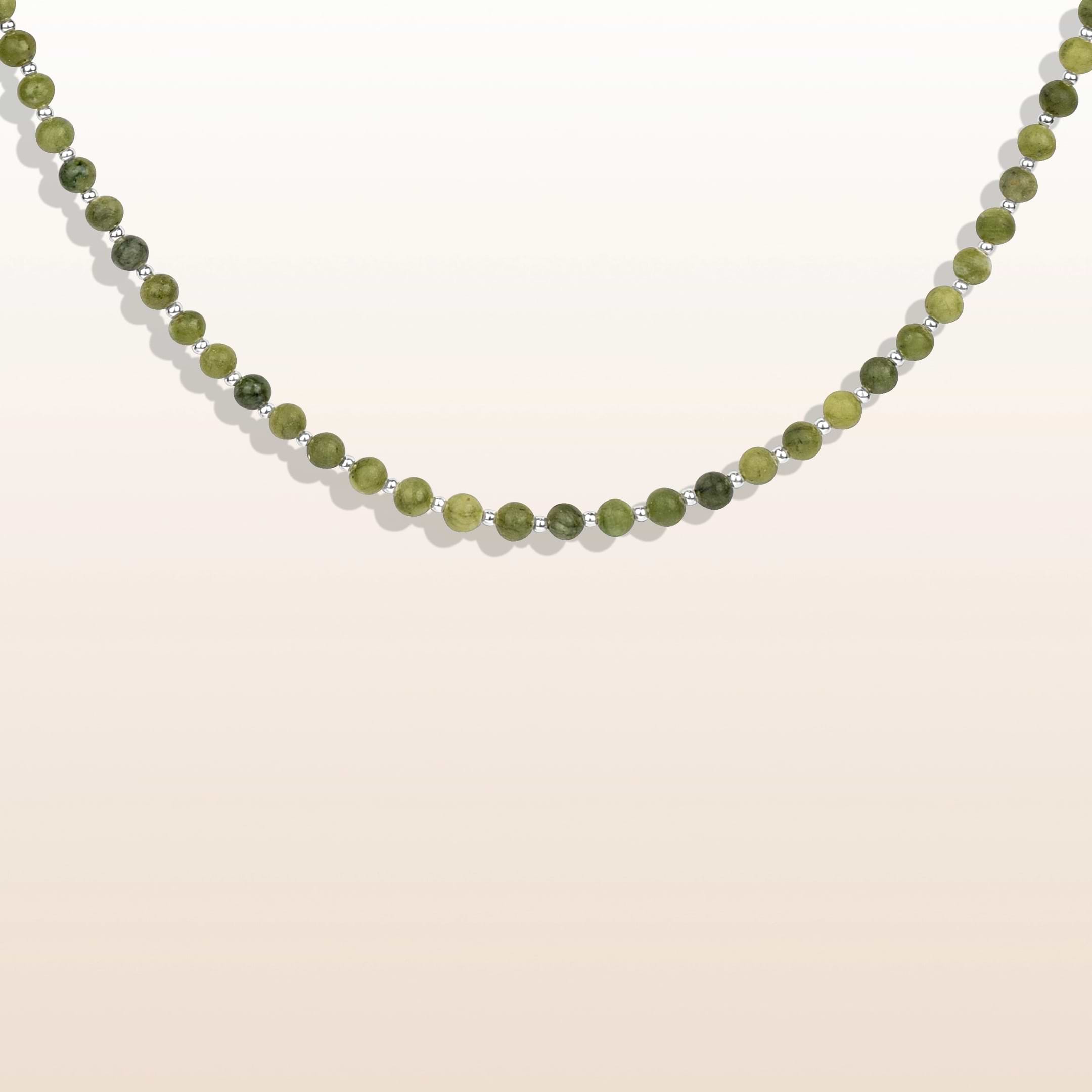 Picture of Abundant Strength - Olive Jade Necklace
