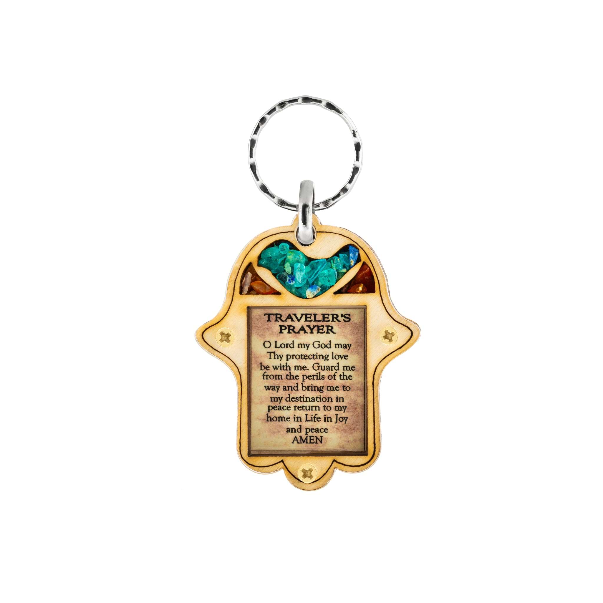 Picture of Bless The Journey Traveler's Keychain