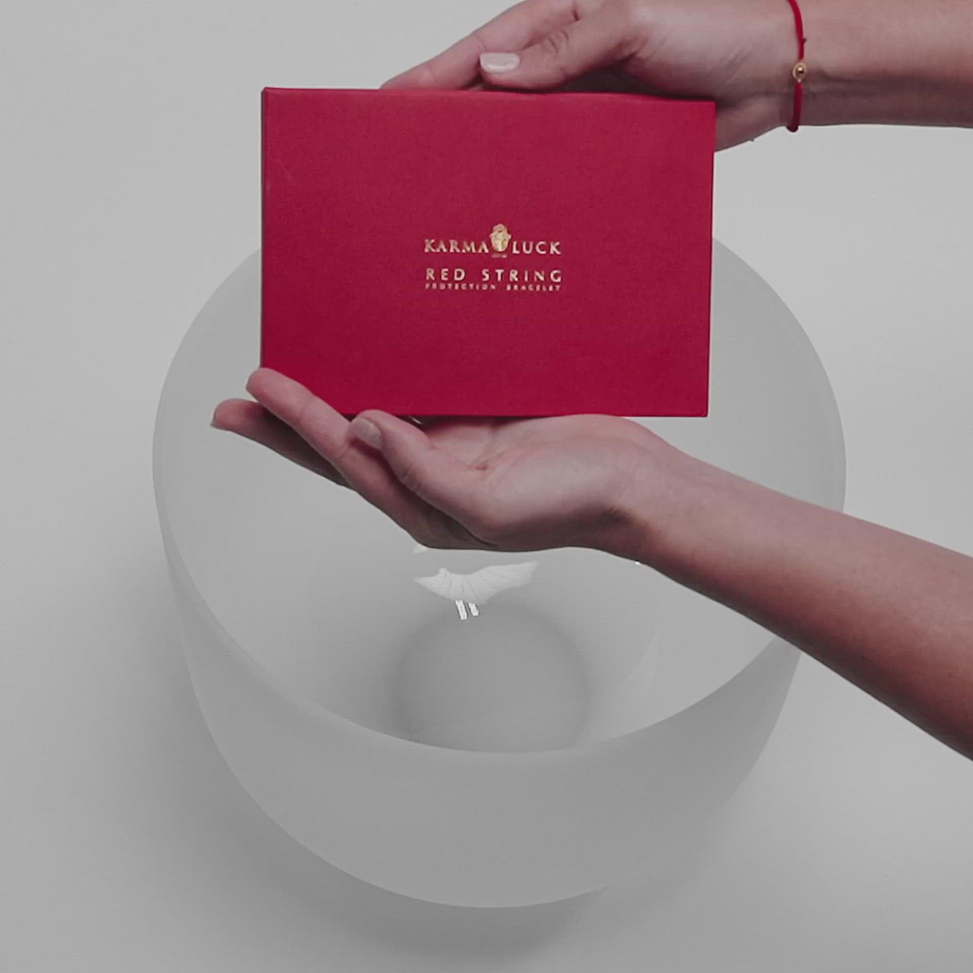 18K Gold Red Bracelet 18K Gold Braided Red String Bracelet – K Jewellery Co.