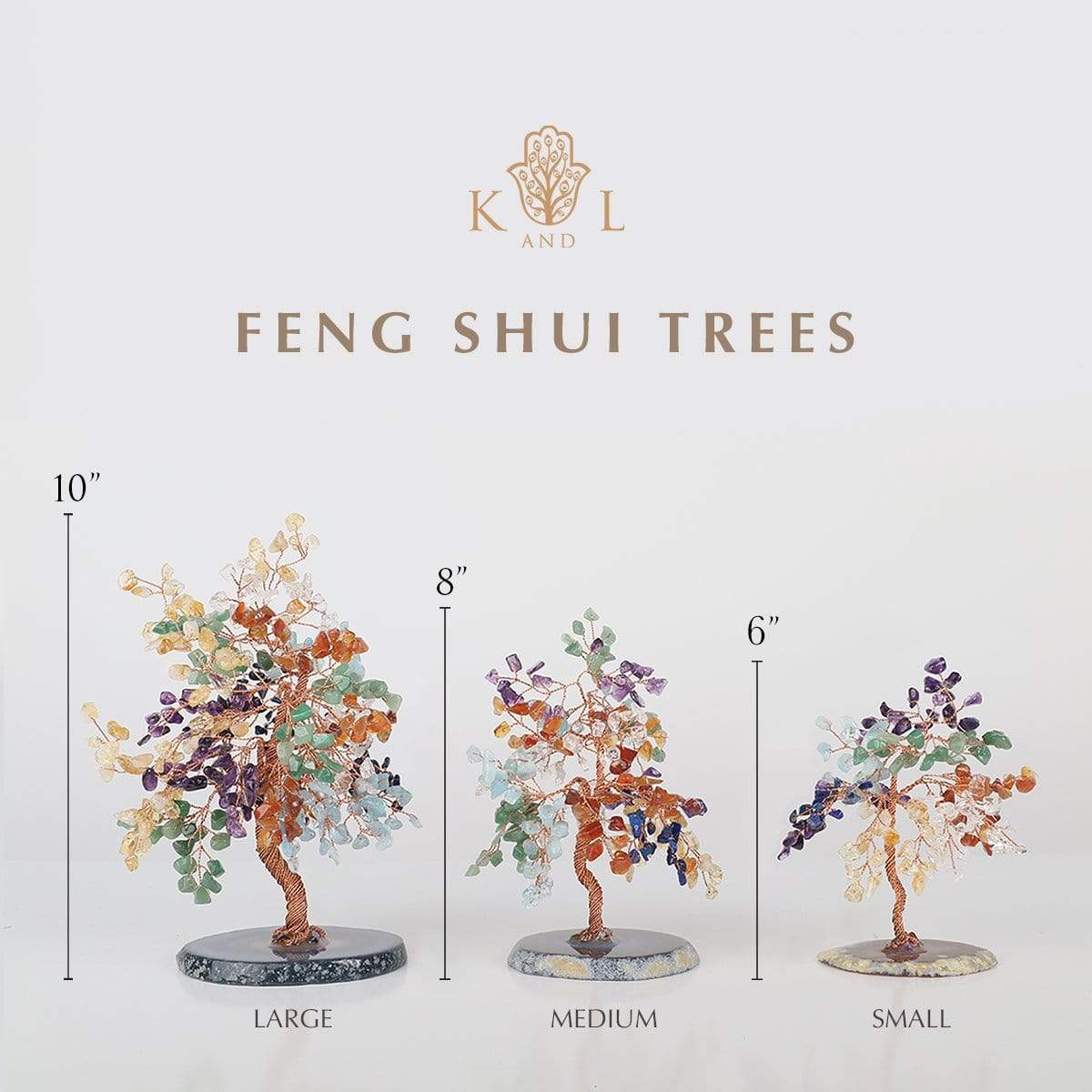 Karma and Luck  Tree of life  -  Grounded in Spirituality - Amethyst Stone Feng Shui Tree