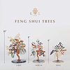 Karma and Luck  Tree of life  -  Pursuit of Passion Feng Shui Garnet Stone Tree