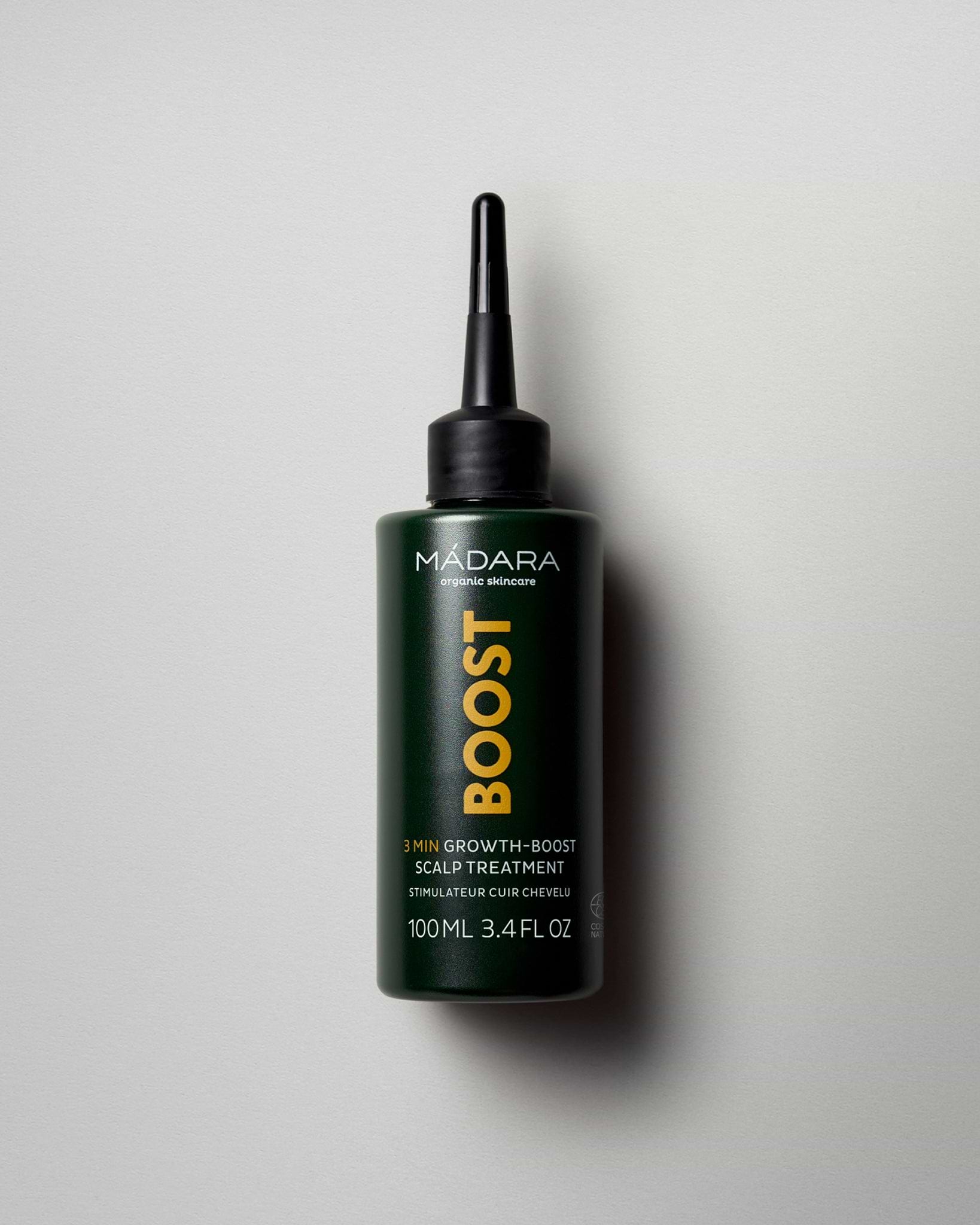 MÁDARA Organic Skincare 3 min growth boost scalp treatment A4070 product photo on plain background.