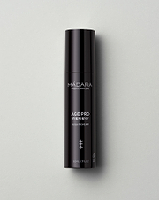 MÁDARA Organic Skincare age pro night cream A3335 face cream product photo on plain background.