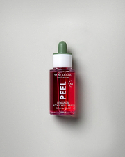 MÁDARA Organic Skincare hyaluron intense peel serum A2104 serum product photo on plain background.