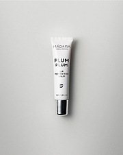 MÁDARA Organic Skincare plum plum lip balm A2291 balm product photo on plain background.