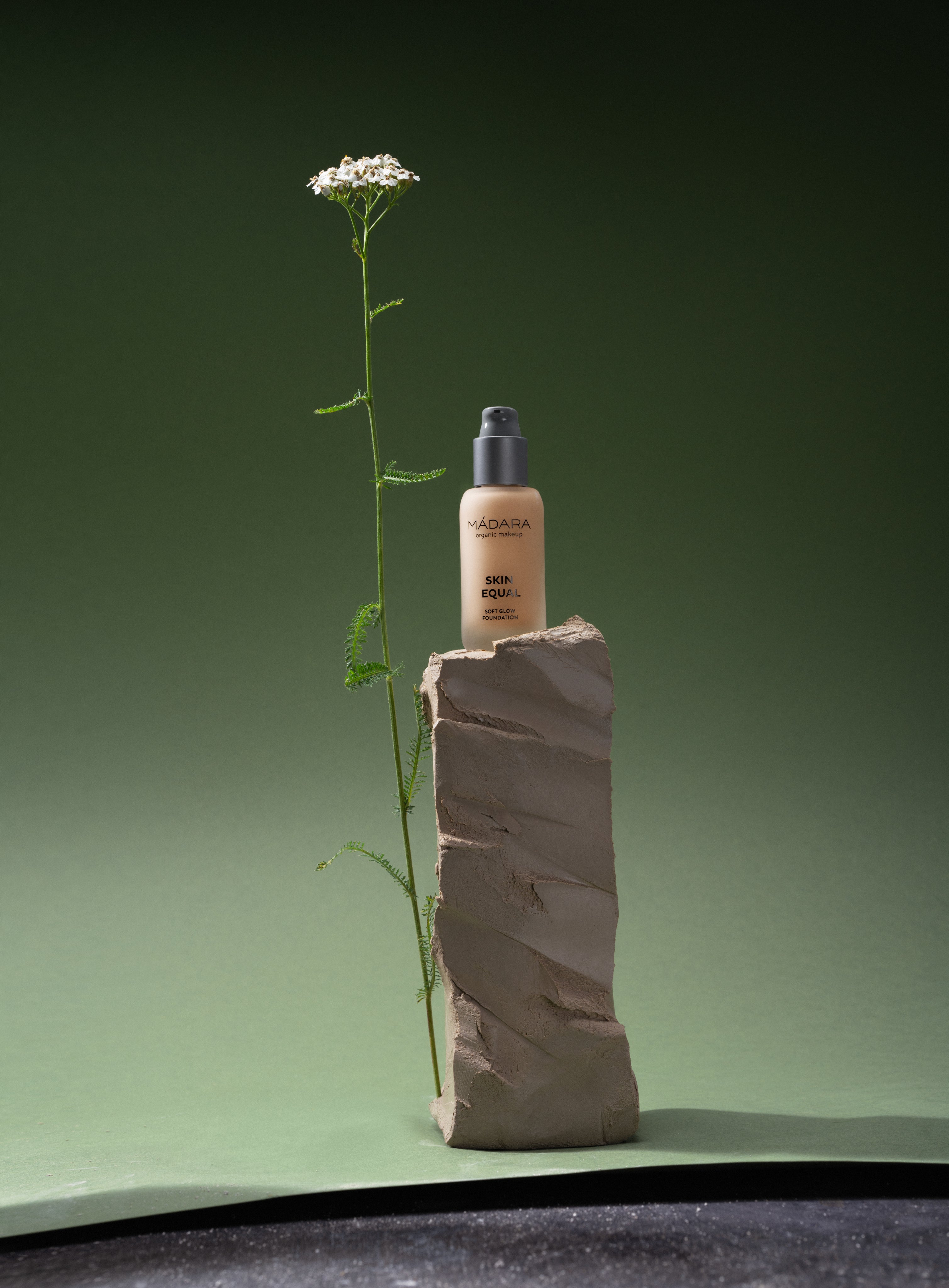 MÁDARA Organic Skincare skincare product product photo on plain background.