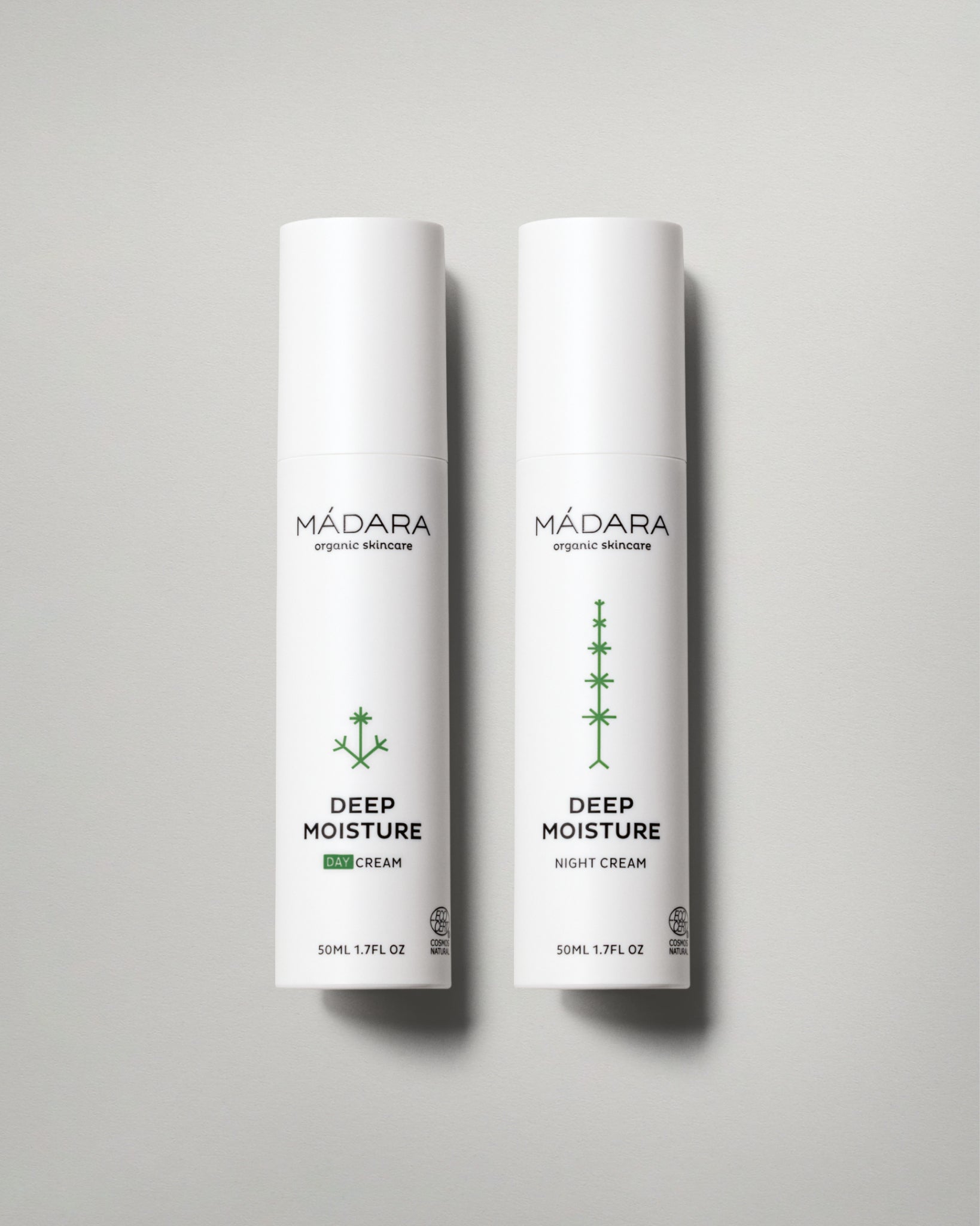 MADARA Deep moisture day cream and night cream duo