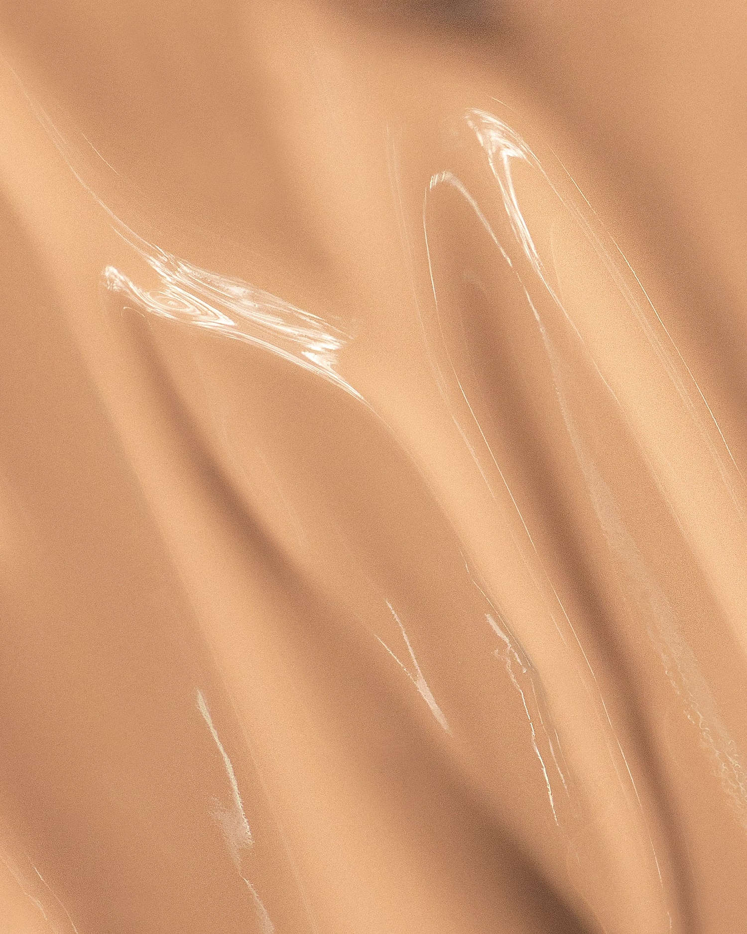 Texture close-up of MÁDARA Organic Skincare skin equal sand A6057 �swatch demonstrates consistency and finish.