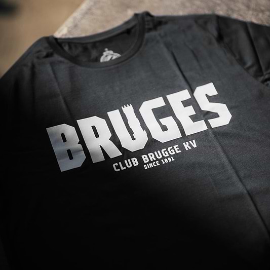 T-shirt Bruges Zwart