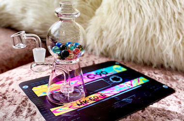 Pink Bubble Gum Dab Rig