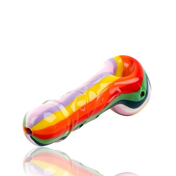 Rainbow Rod Spoon Pipe
