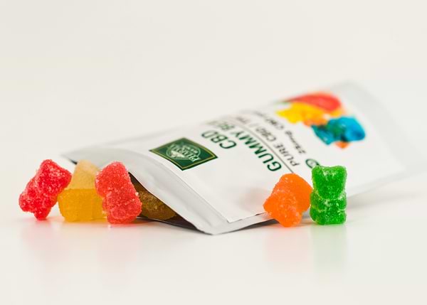 CBD gummy bear edibles