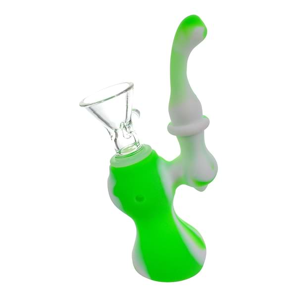 Green Silicone Bubbler