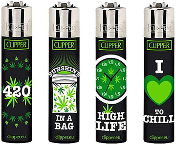 Clipper Lighter - 2 Pack
