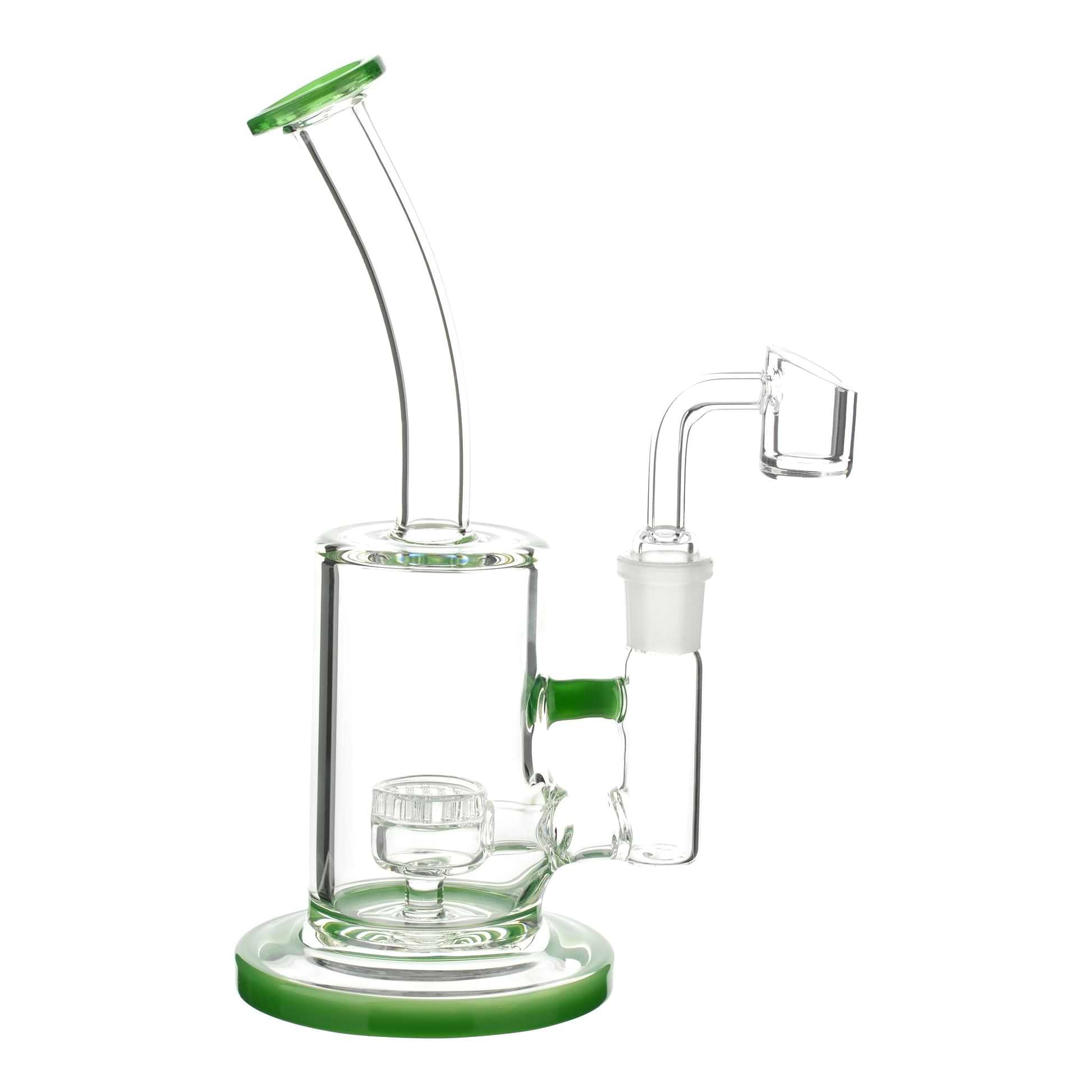 Central Honeycomb Dab Rig - 8in Moss