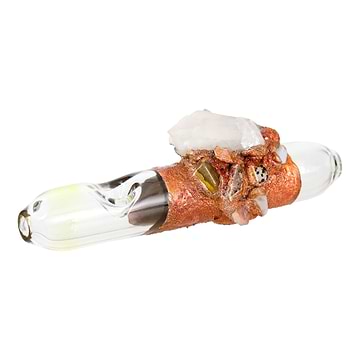 Cherry Glass Stone Steamroller - 6.5in