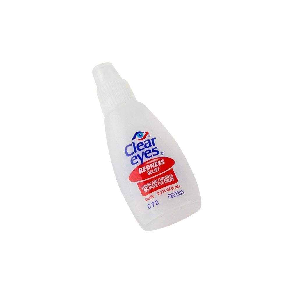 Clear Eyes Eye drops to bring relief to minor eye irritation and dryness with eye design easy-to-use shape