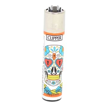 Clipper Lighter - 3 Pack Mexican Skulls