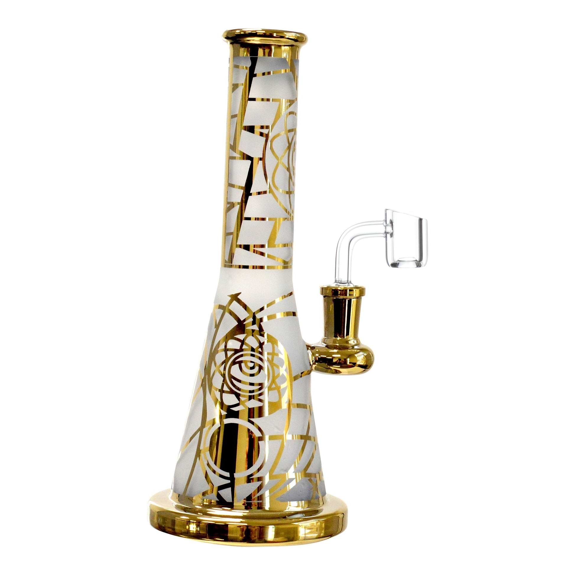 Genie In A Bottle Dab Rig - 9in Gold