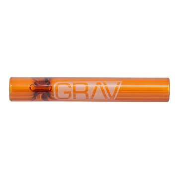 GRAV compact oney one hitter smoking device made of durable borosilicate glass with subtle hues in a clean sophisticated look