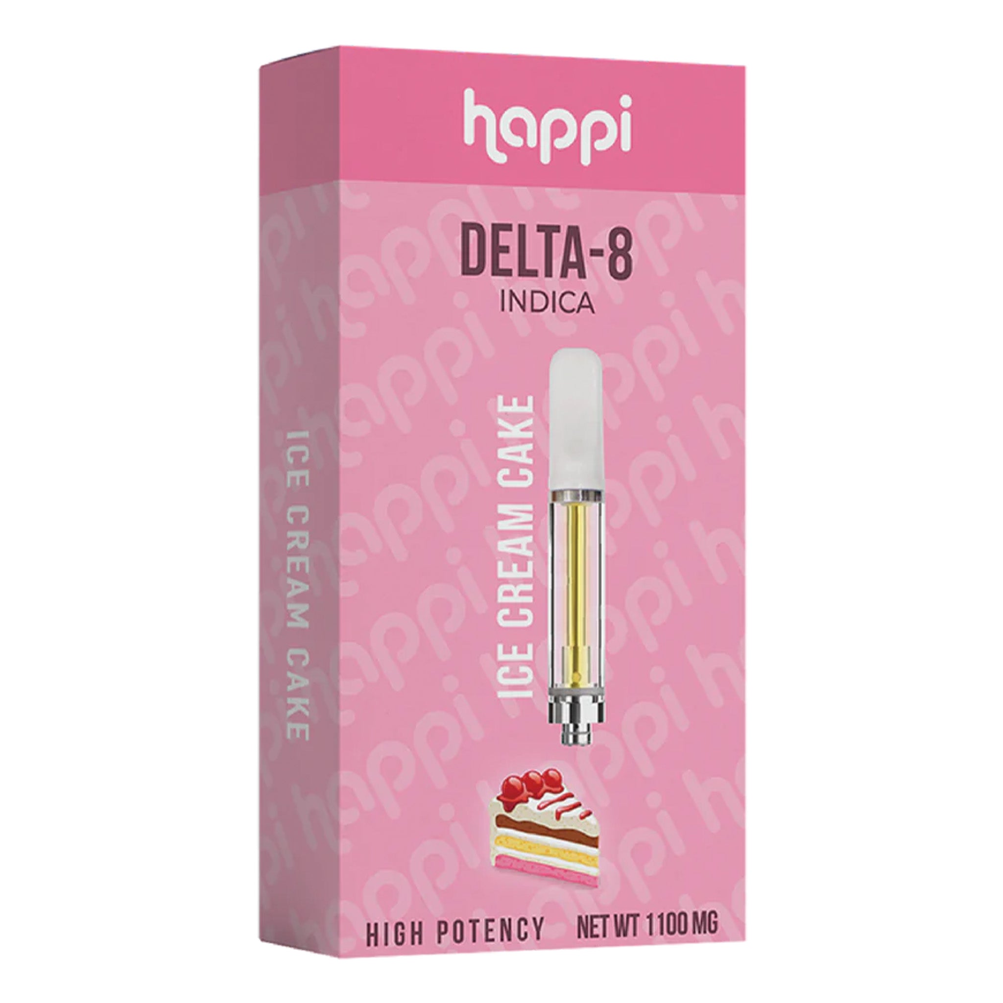 Happi Delta 8 Cartridge - 1100mg Ice Cream Cake
