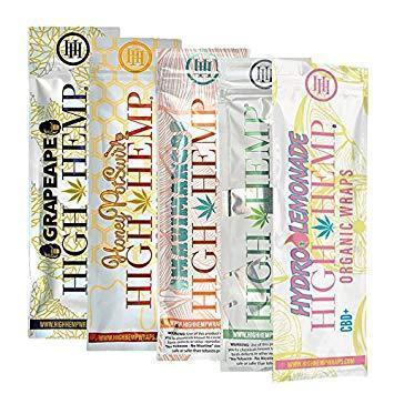 High Hemp Organic Wraps - 2 Pack