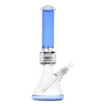 Ice Drip Beaker - 15.5in Blue
