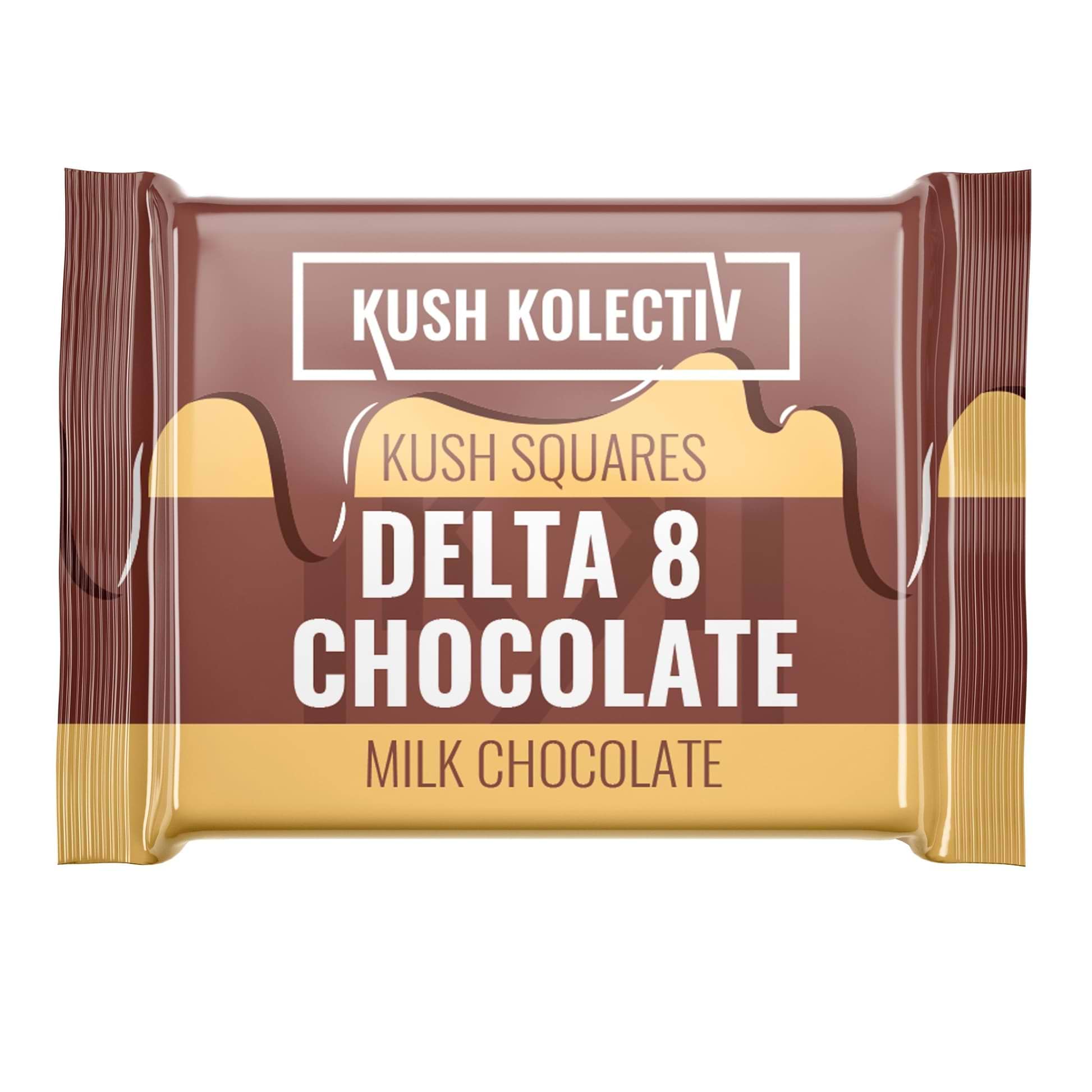 Kush Kolectiv Delta 8 Chocolate - 25mg 25mg / Milk Chocolate