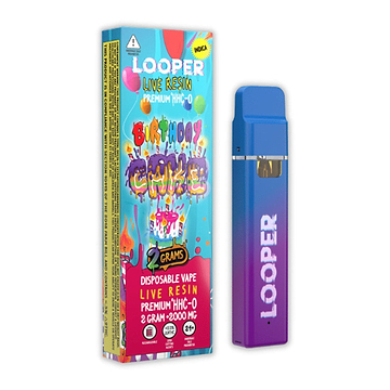 Looper HHC-O Disposable Vape Birthday Cake