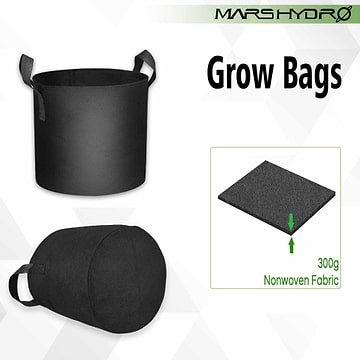 Mars Hydro TS1000 LED Grow Light and 2.3x2.3 Indoor Full Grow Tent Kit 150W