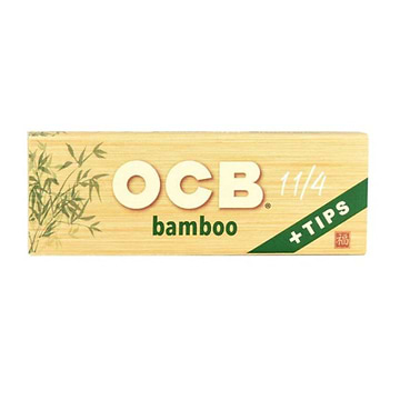 OCB Papers + Tips Unbleached Bamboo / 1 1/4