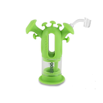 Ooze Trip Pipe Silicone Bubbler - 7.5in