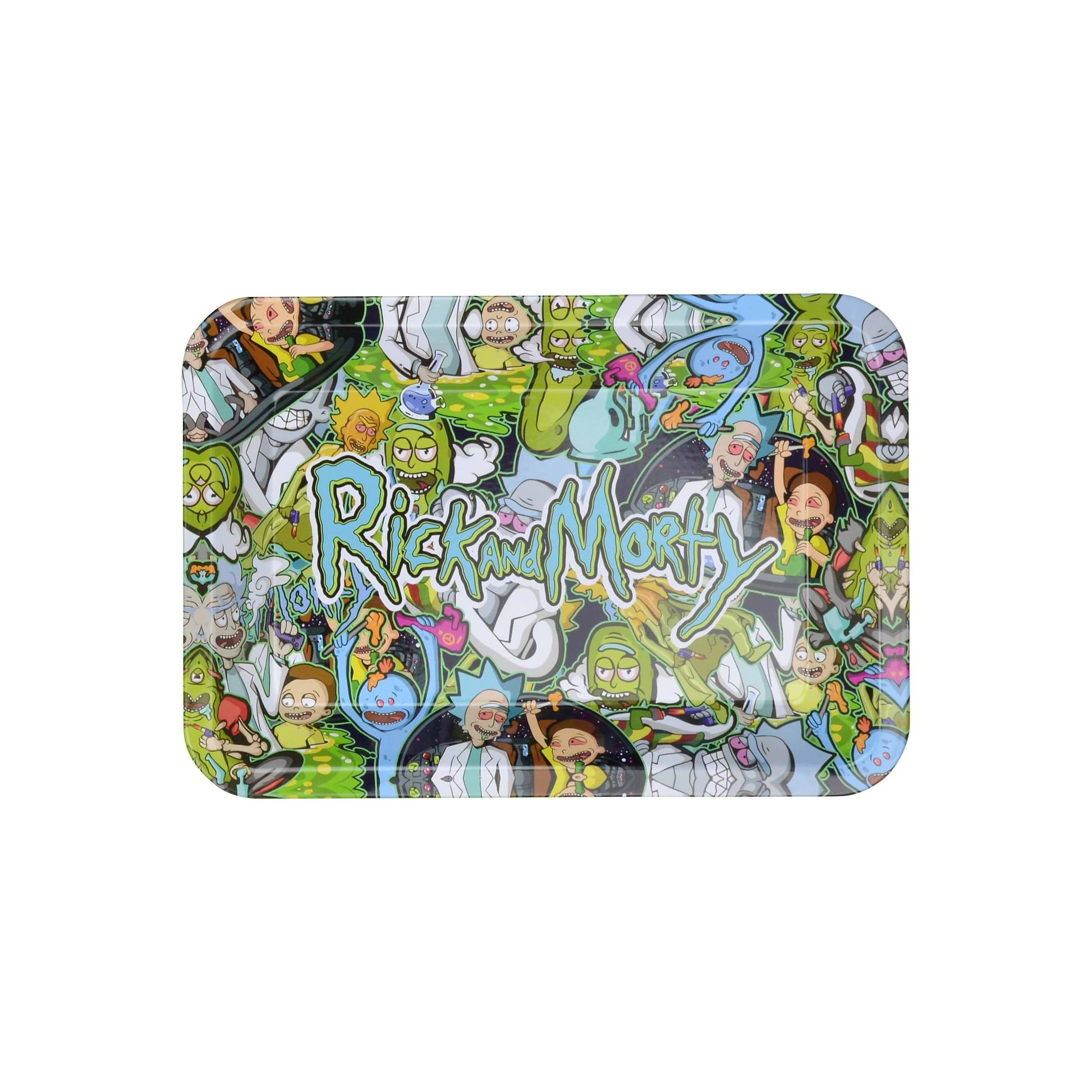Rick and morty rolling tray