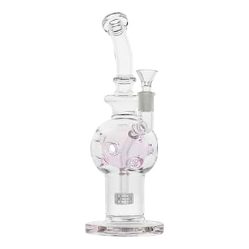 Pink Asteroid Bong - 12in