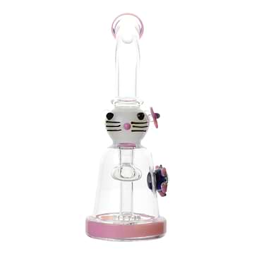Pink Hello Bong - 10in