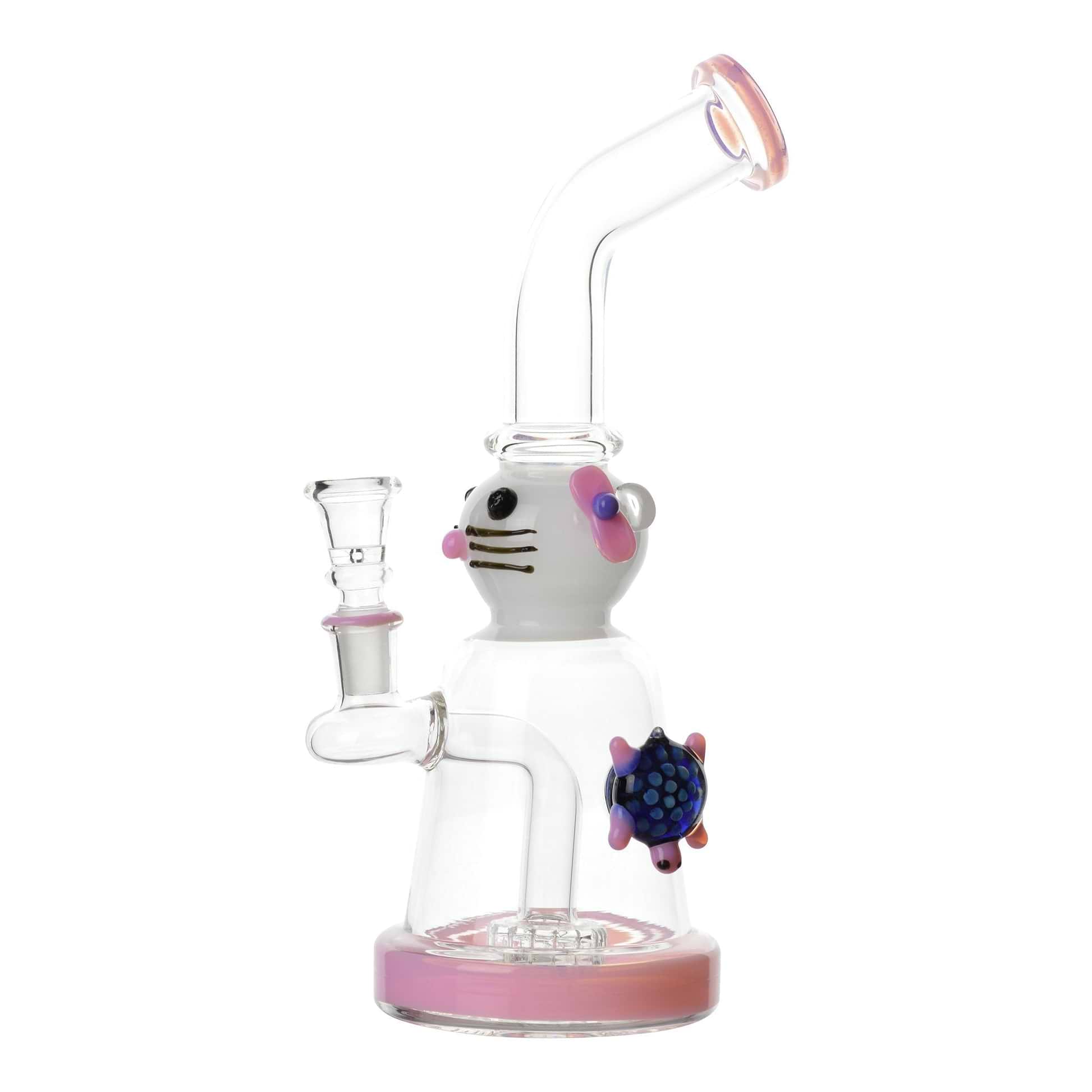Pink Hello Bong - 10in