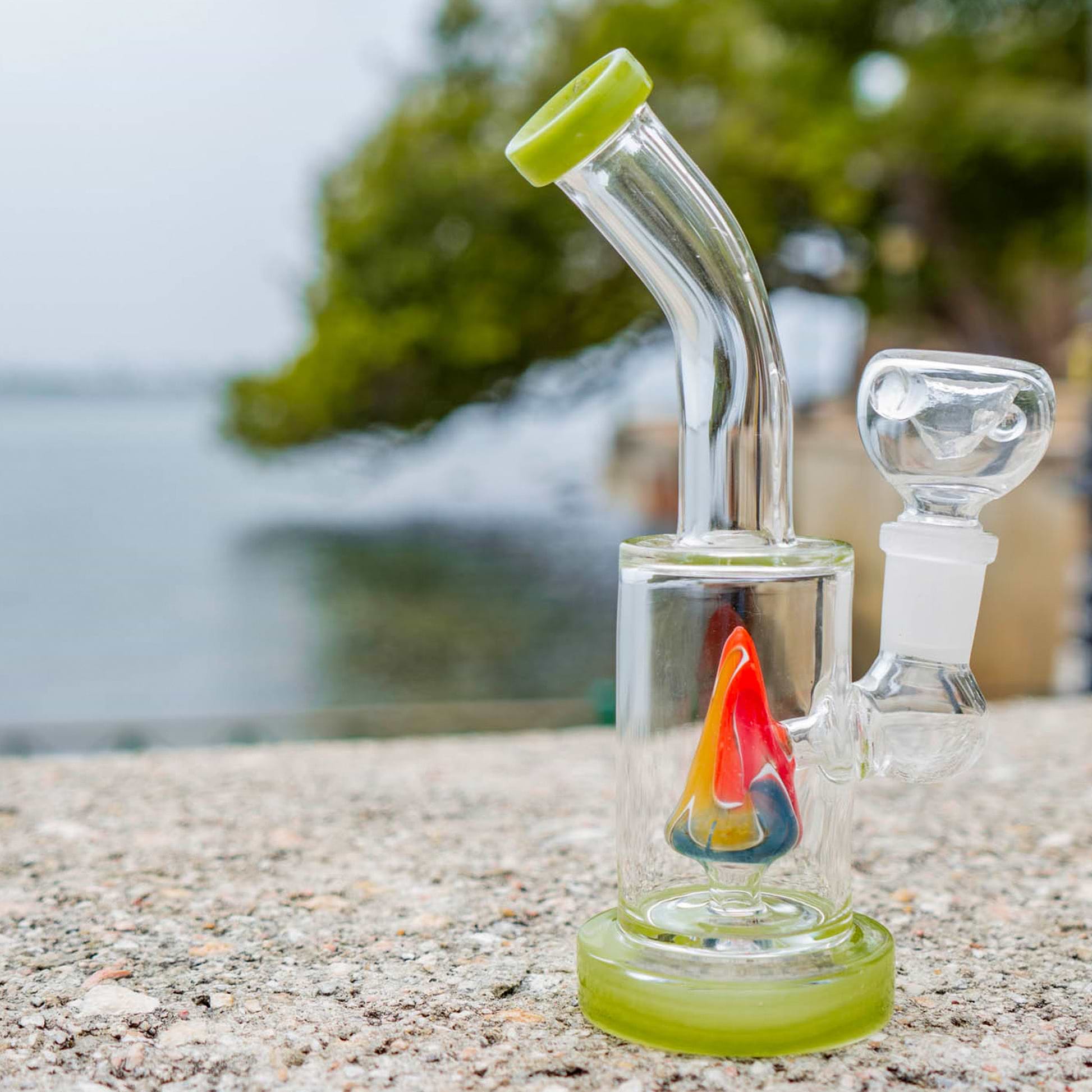 Psychedelic Stalagmite Bong - 6in
